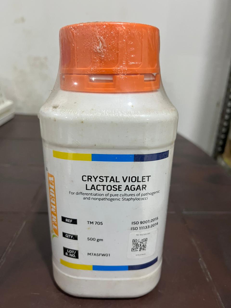 Crystal Violet Lactose Agar