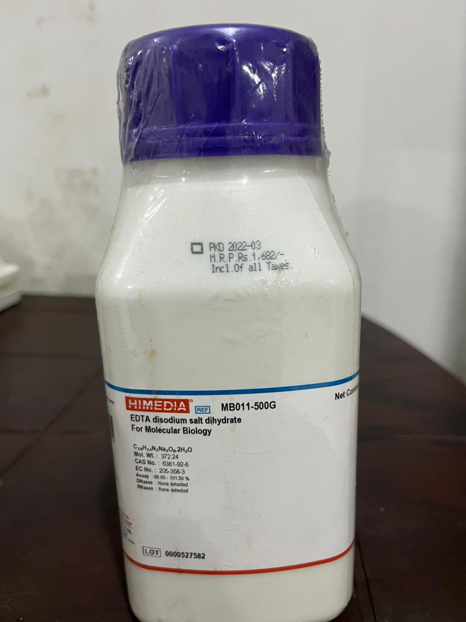 EDTA Disodium Salt Dihydrate