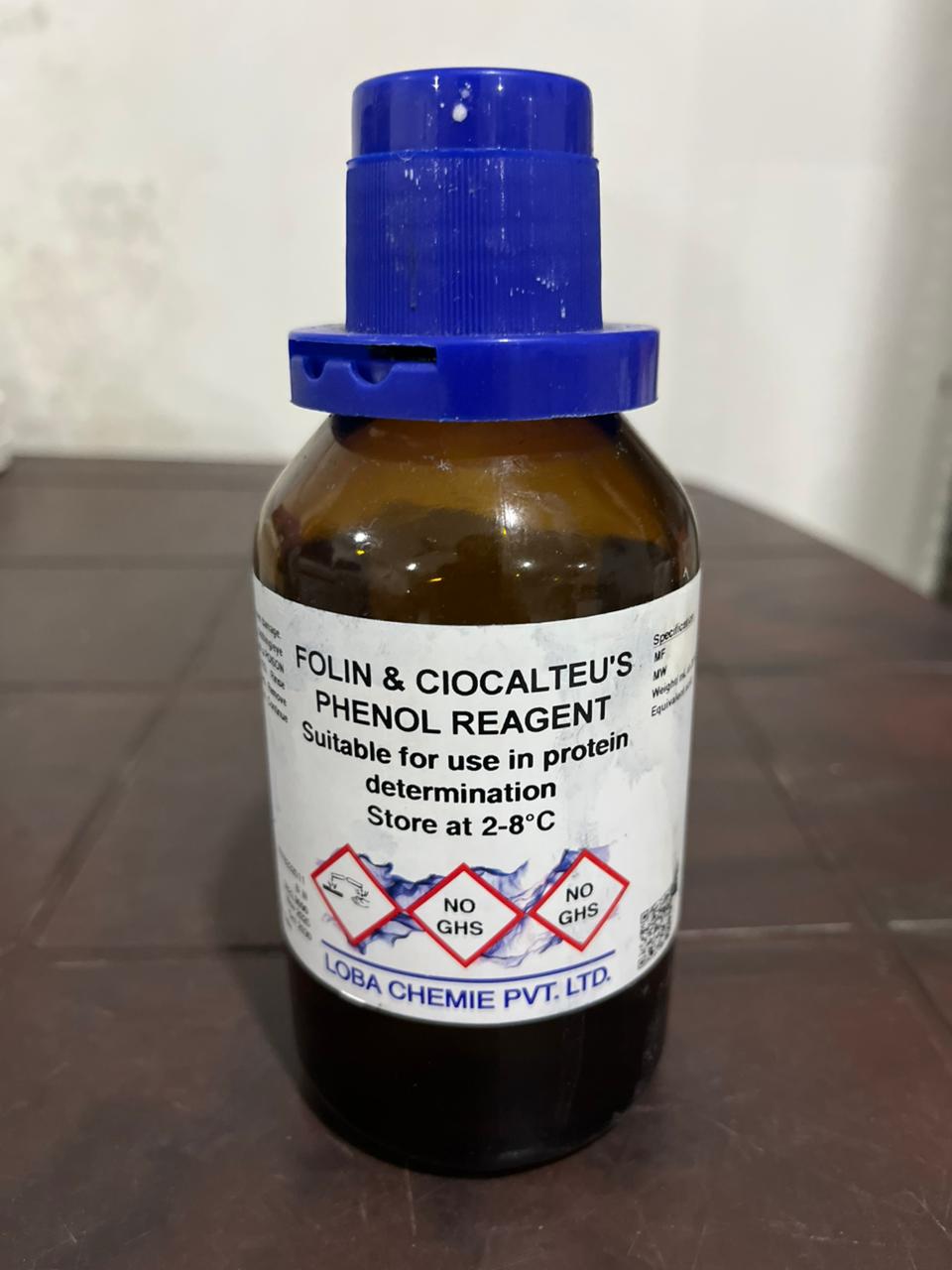 Folin and Ciocalteu's Phenol Reagent