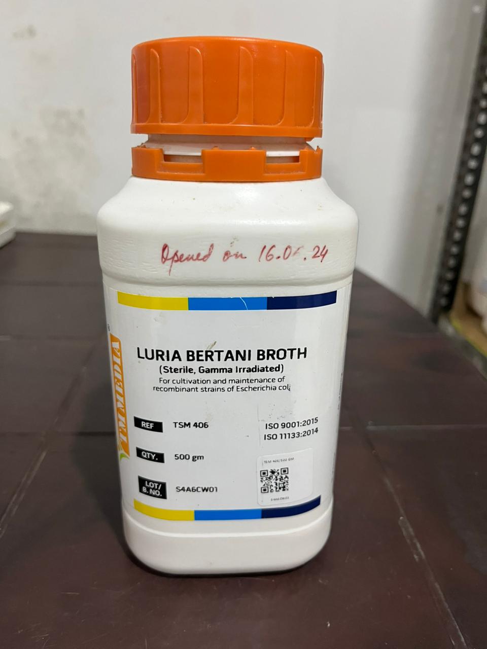 Luria Bertani Broth