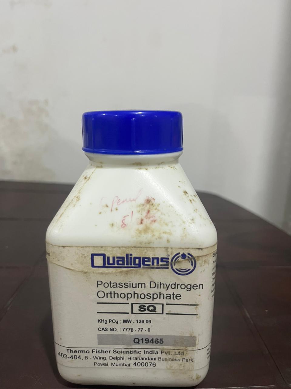 Potassium Dihydrogen Orthophosphate