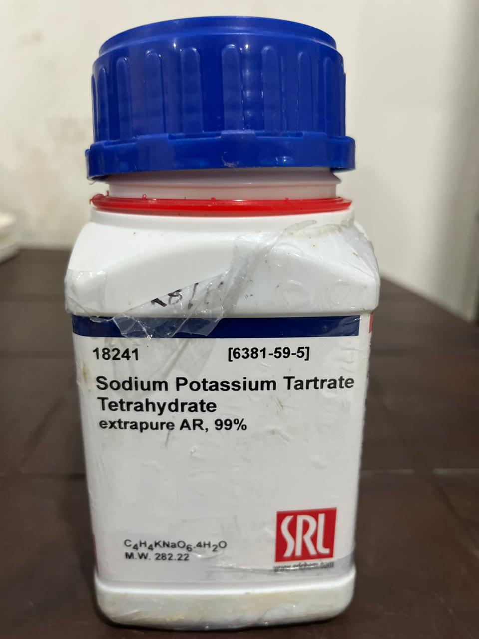 Sodium Potassium Tartrate Tetrahydrate